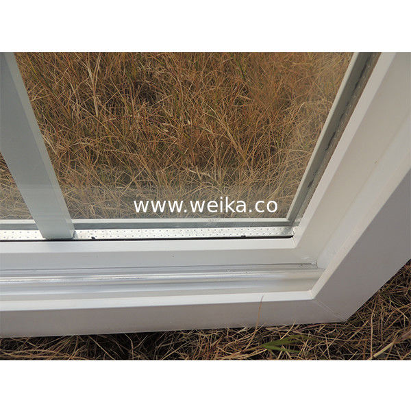 1.7mm UPVC Schiebefenster und Tür PVC Badezimmerfenster mit Gitternetz