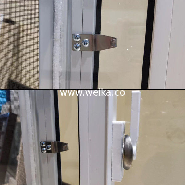 Premium UPVC Doppelverglasung Schiebefenster Fabrik Direkt 15+ Jahre Erfahrung PVC Schiebefenster