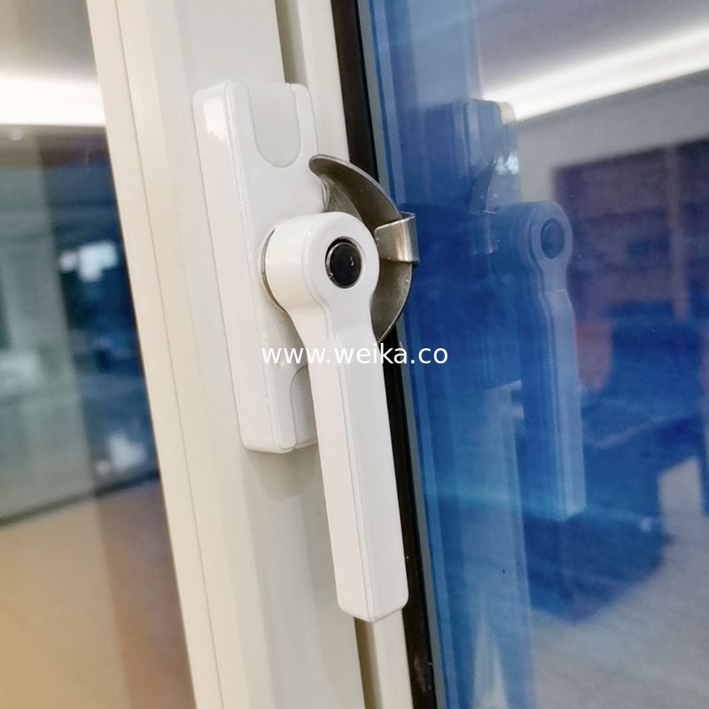 Einfach gleitendes Profil UPVC-Cottage-Fenster mit Doppelverglasung für Balkon