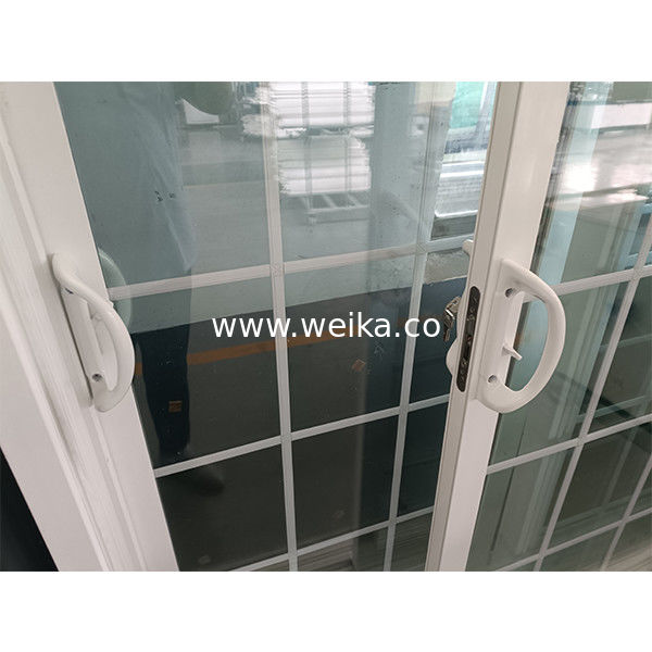 China Fabrik Direktverkauf Upvc doppelte Schiebetür wählen Sie Farben
