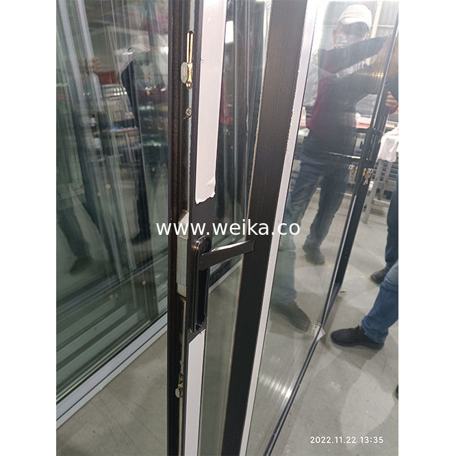 Doppelglas-Aluminium-Schiebefenster und -Tür 60 X 24 mit Glasfasernetz