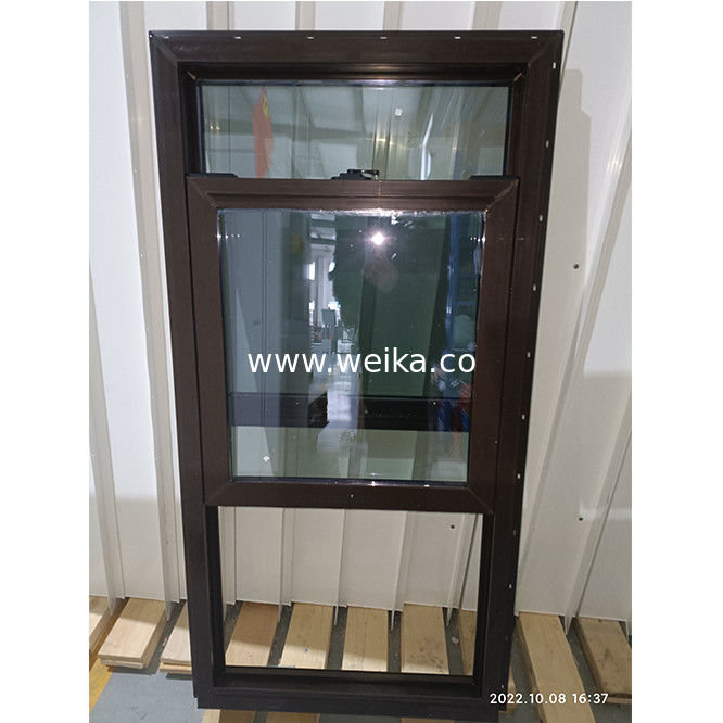 Halbmondschloss-Oberfläche Festschacht Einzelhangfenster UPVC-Unterplatte Low-E Glas