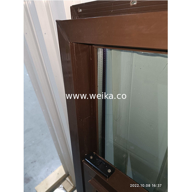 Halbmondschloss-Oberfläche Festschacht Einzelhangfenster UPVC-Unterplatte Low-E Glas