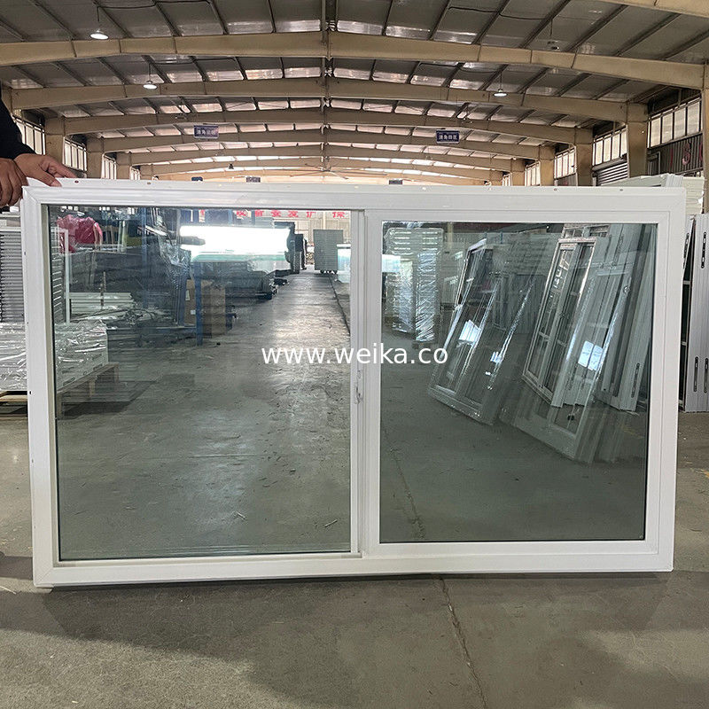 Leicht zu warten UPVC Schiebefenster und Tür mit Glasfasernetzmaterial