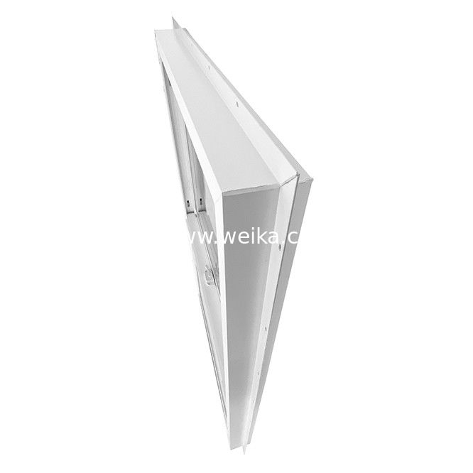 UPVC-Einfach-Hängfenster-Full-Body-Profile und winddichte Funktion mit anpassbarem ästhetischem Design