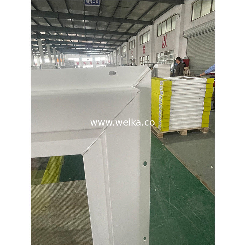 Doppelverglasete PVC-Schiebefensterlösungen 58mm/65mm/80mm/82mm Profilreihe und gehärtetes Glasdesign