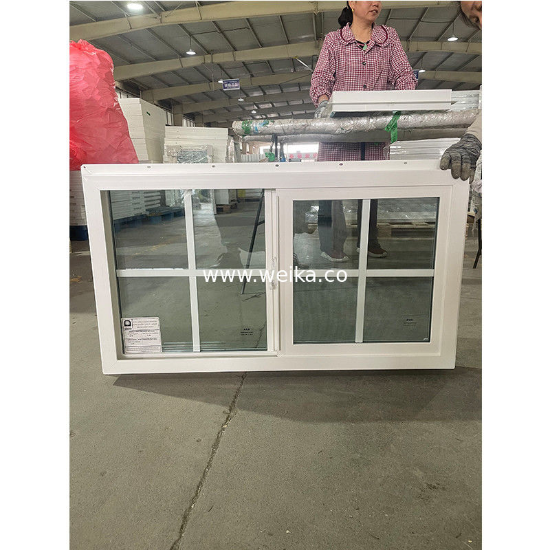 Moskitobeständiges UPVC-Schiebefenster mit Gitter für tropische Klimazonen