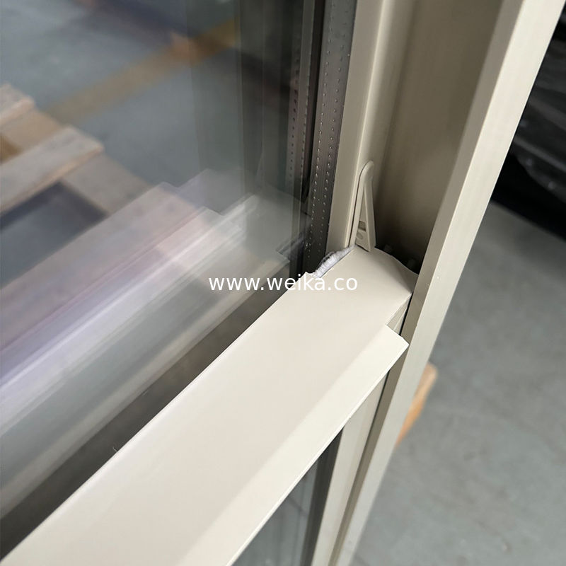 Individuell angepasste Größe UPVC Low-E Glas Vinyl Single Hung Fenster für lang anhaltende Leistung