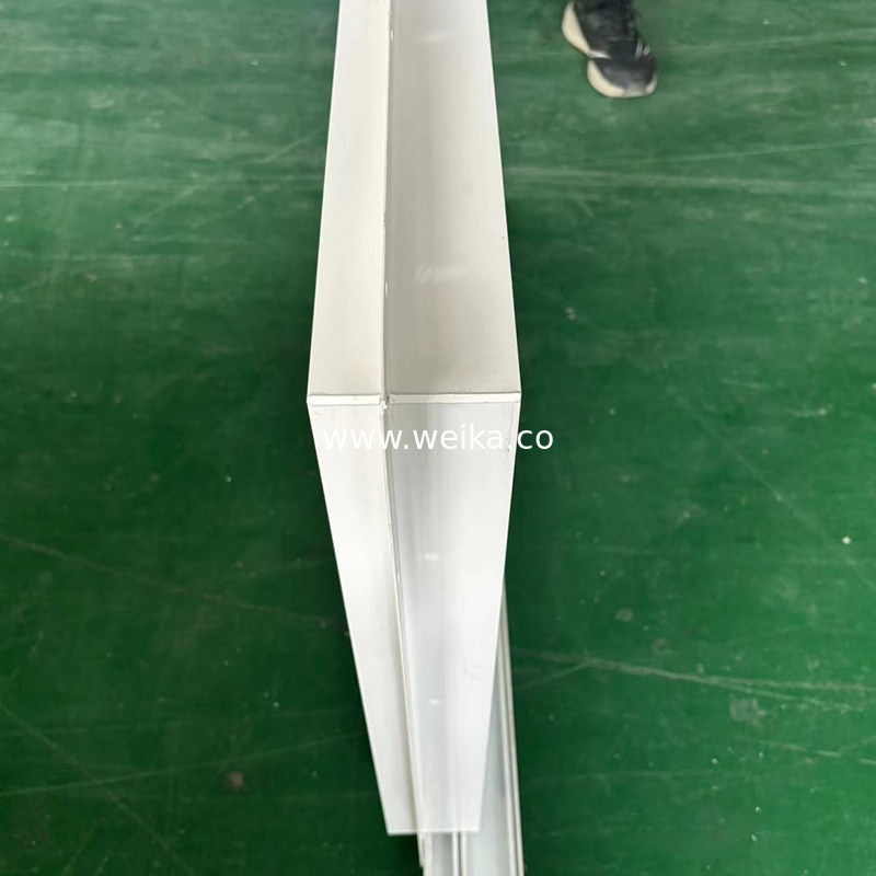 Reibungsscharnier UPVC Schiebefenster und -tür Standard Kerbendesign mit Floatglas