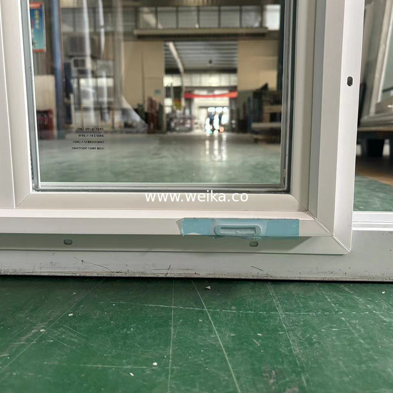 Reibungsscharnier UPVC Schiebefenster und -tür Standard Kerbendesign mit Floatglas