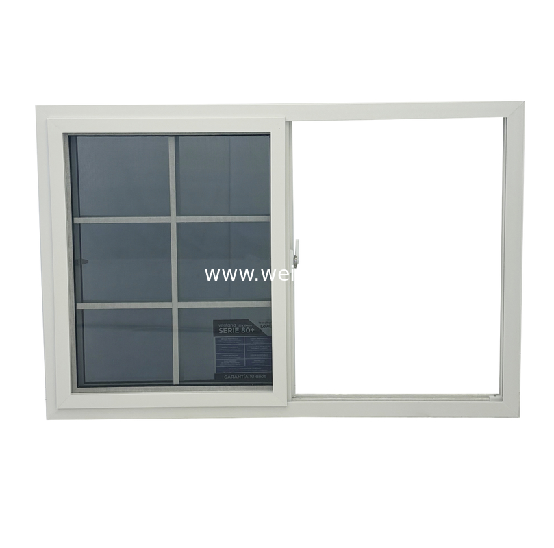 Reibungsscharnier UPVC Schiebefenster und -tür Standard Kerbendesign mit Floatglas