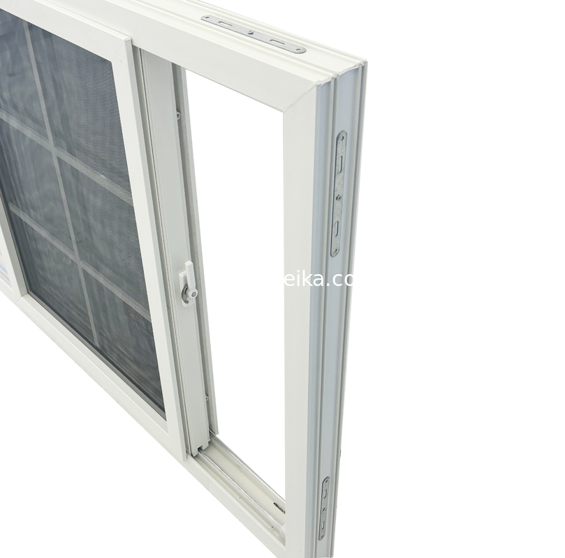 Reibungsscharnier UPVC Schiebefenster und -tür Standard Kerbendesign mit Floatglas
