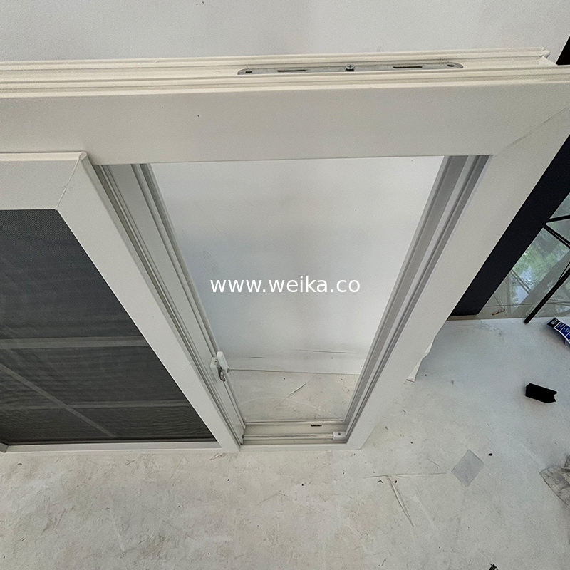 Schiebefenster aus UPVC Preis UK/US Für Lärmreduzierung Beste UPVC Doppelschiebefenster für extreme Winter