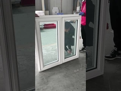 PVC-Plastik-Gehäuse-Fensterdrehscheibe offen, amerikanischer Stil