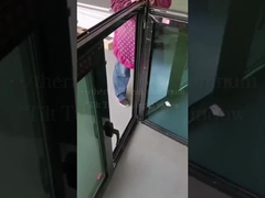 Tilt-Turn-Fenster für Villa 5mm/6mm/8mm/10mm Glas Dicke thermische Bruch Aluminium