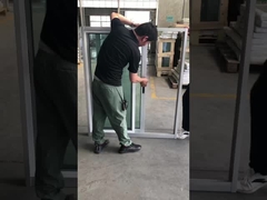 WEIKA Aluminium Farb-Touch-Rutschfenster Doppelglas Mobilhaus