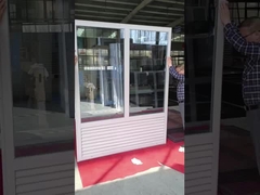 Aluminiumlegierung Festglasfenster mit Klimaanlage