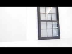 Vertikal gleiten mit Neigung Vinyl gehängtes Fenster angepasste Größe und Funktion