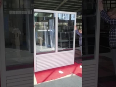 Schalldichtes Festfenster aus Glas mit Klimaanlage