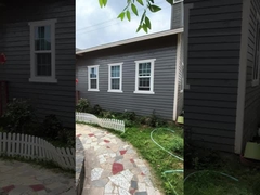 WEIKA 82 Einfach gehängte Fenster aus uPVC in Sonnenkabine