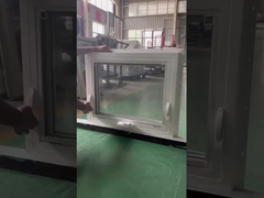UPVC Hand-Crank-Top-Hunging Awning-Fenster für kontrollierte Lüftung und kompromisslose